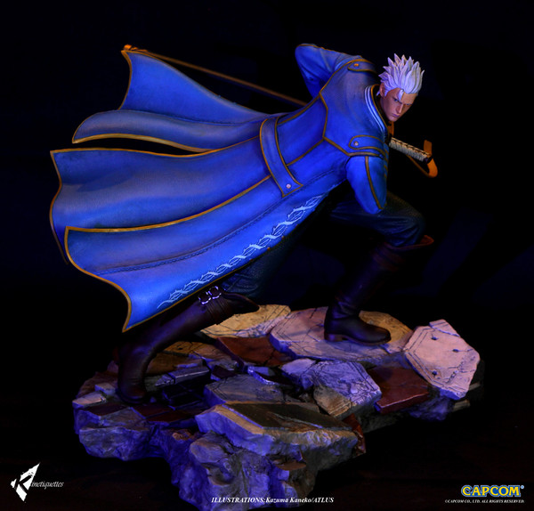 Vergil Sparda, Devil May Cry 4, Kinetiquettes, Pre-Painted, 1/6